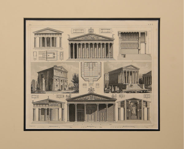 Stampe Antiche Architettura